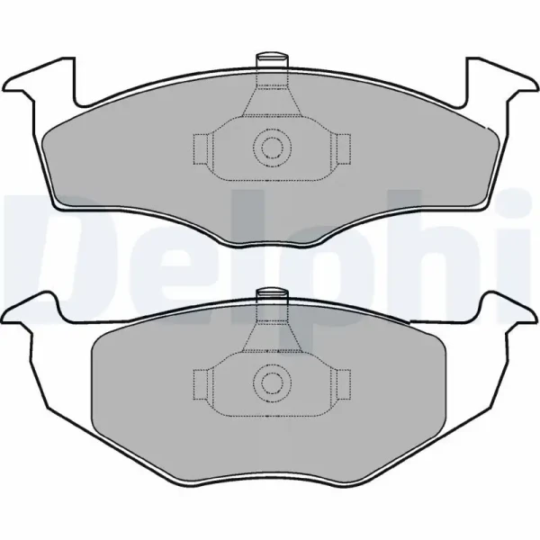 Delphi Ön Fren Balatası – LP1601 / OEM 6N0698151C