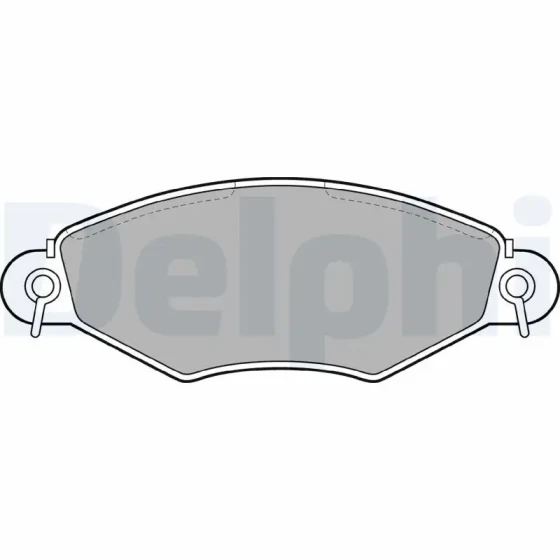 Delphi Ön Fren Balatası – LP1617 / OEM 425204 ürün görseli