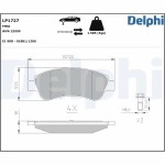 Delphi Ön Fren Balatası – LP1727