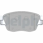 Delphi Ön Fren Balatası – LP1728 / OEM 6Q0698151A