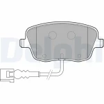Delphi Ön Fren Balatası – LP1754 / OEM 6Q0698151C