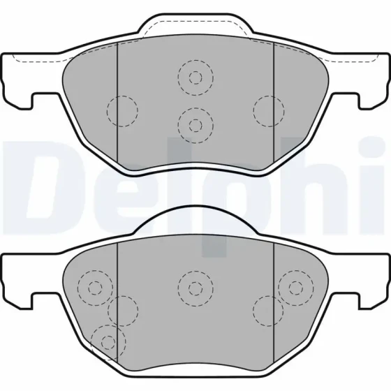 Delphi Ön Fren Balatası – LP1862 / OEM 45022SEAEZ1 ürün görseli