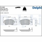 Delphi Ön Fren Balatası – LP1865