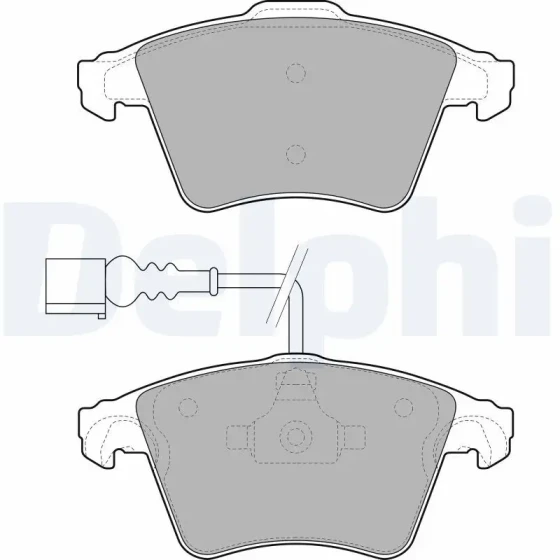 Delphi Ön Fren Balatası – LP1950 / OEM 7L6698151B ürün görseli
