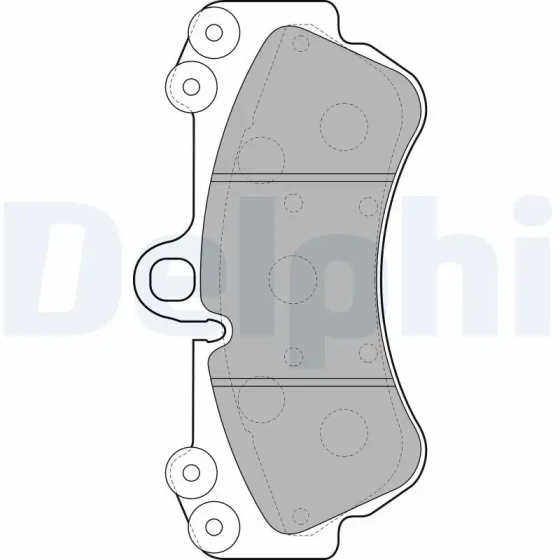 Delphi Ön Fren Balatası – LP2057 ürün görseli