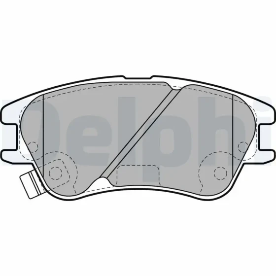 Delphi Ön Fren Balatası – LP2062 / OEM 5810105A10 ürün görseli