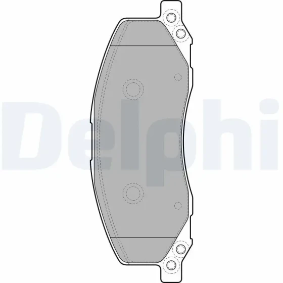 Delphi Ön Fren Balatası – LP2082 / OEM 1605202 ürün görseli