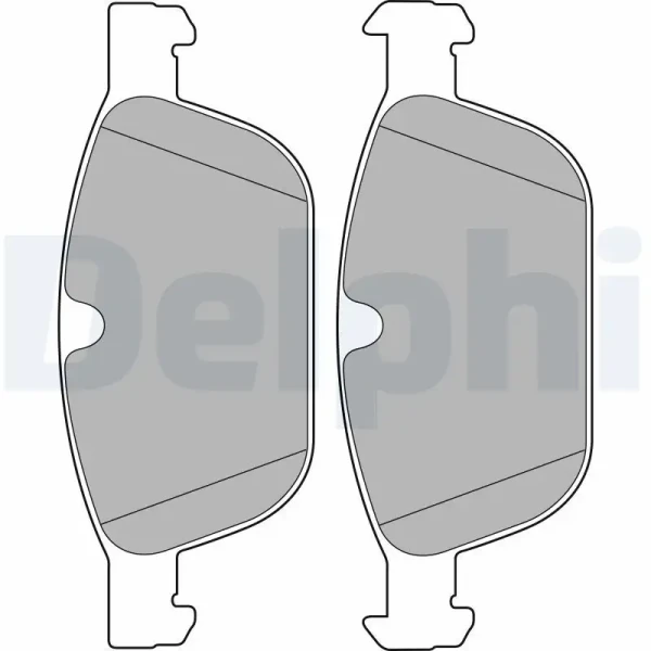 Delphi Ön Fren Balatası – LP2140 / OEM 31277334
