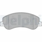Delphi Ön Fren Balatası – LP2257 / OEM 2H0698151A