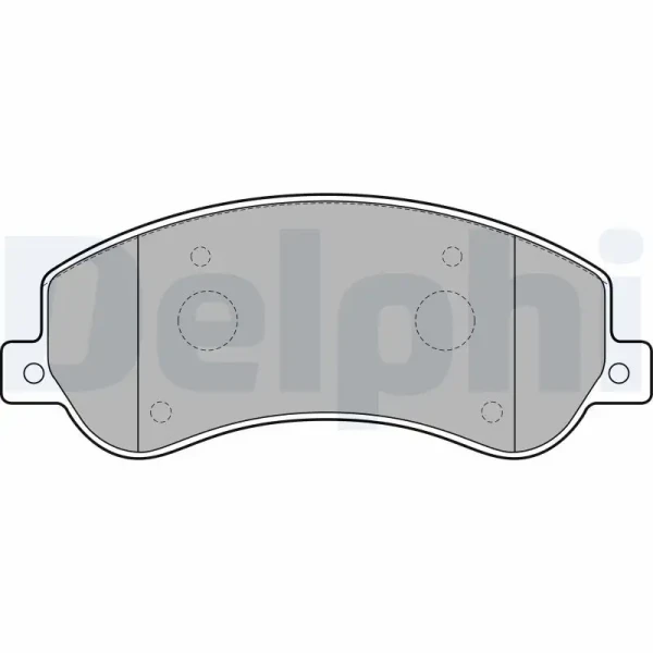Delphi Ön Fren Balatası – LP2257 / OEM 2H0698151A