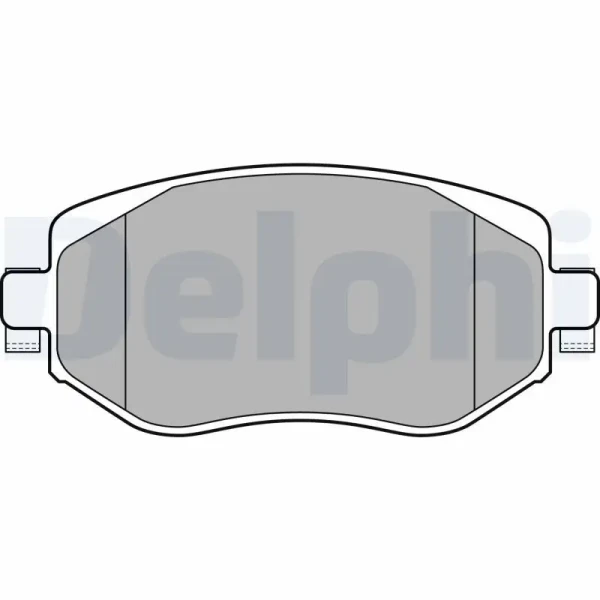 Delphi Ön Fren Balatası – LP3306 / OEM 410603407R