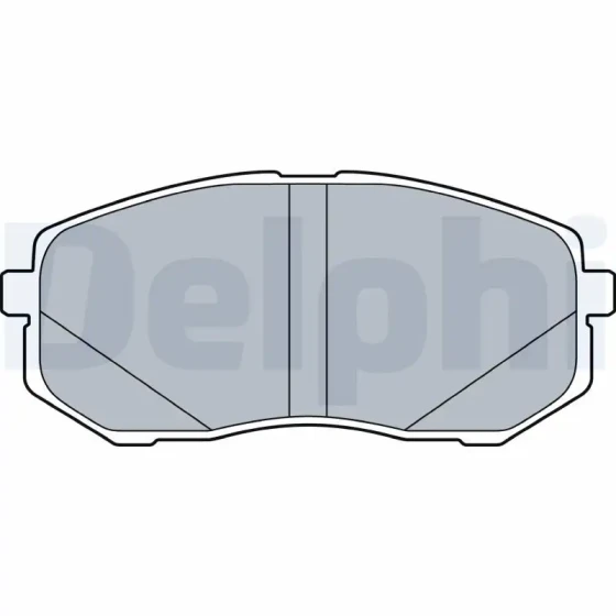 Delphi Ön Fren Balatası – LP3538 / OEM 58101J9A65 ürün görseli