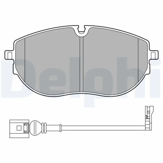 Delphi Ön Fren Balatası – LP3652 / OEM 7LA698151C ürün görseli
