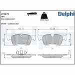 Delphi Ön Fren Balatası – LP3675
