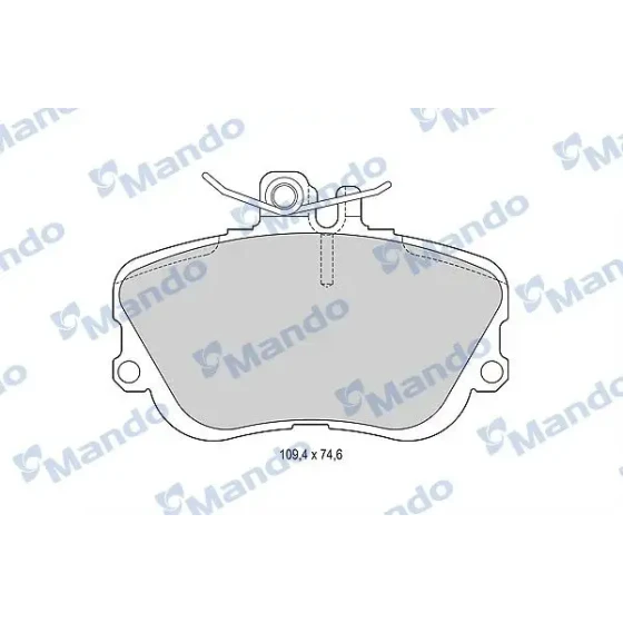 Mando Ön Fren Balatası – MBF015107 ürün görseli