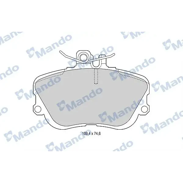 Mando Ön Fren Balatası – MBF015107