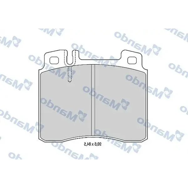 Mando Ön Fren Balatası – MBF015652