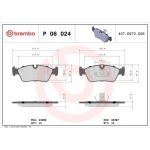 Brembo Ön Fren Balatası – P06024