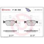 Brembo Ön Fren Balatası – P06040