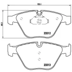 Brembo Ön Fren Balatası – P06054