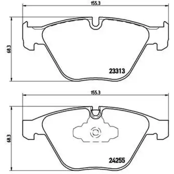 Brembo Ön Fren Balatası – P06055 ürün görseli