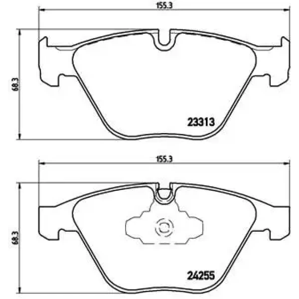 Brembo Ön Fren Balatası – P06055
