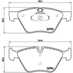Brembo Ön Fren Balatası – P06057