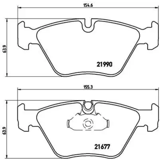 Brembo Ön Fren Balatası – P06065 ürün görseli
