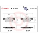 Brembo Ön Fren Balatası – P06070