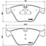 Brembo Ön Fren Balatası – P06074