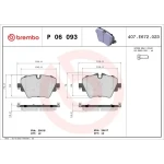 Brembo Ön Fren Balatası – P06093