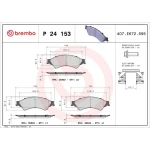 Brembo Ön Fren Balatası – P24153