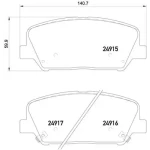 Brembo Ön Fren Balatası – P30065