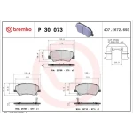 Brembo Ön Fren Balatası – P30073