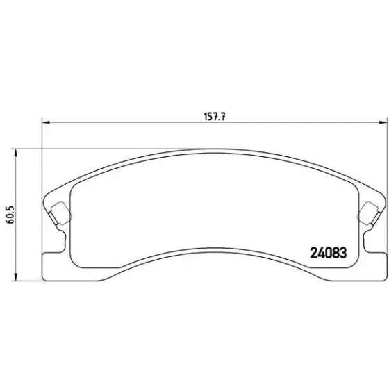 Brembo Ön Fren Balatası – P37008 ürün görseli