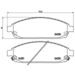Brembo Ön Fren Balatası – P37010