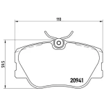 Brembo Ön Fren Balatası – P50008