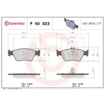 Brembo Ön Fren Balatası – P50023