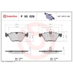 Brembo Ön Fren Balatası – P50026
