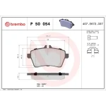 Brembo Ön Fren Balatası – P50054