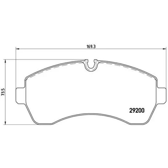 Brembo Ön Fren Balatası – P50059 ürün görseli