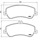 Brembo Ön Fren Balatası – P50086