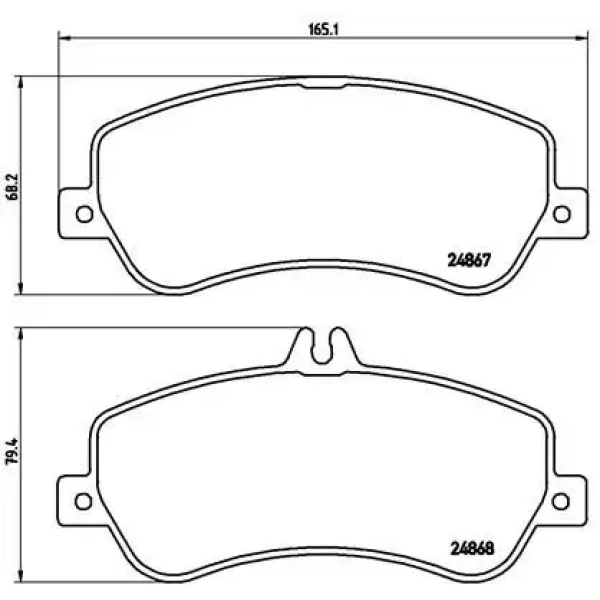Brembo Ön Fren Balatası – P50086