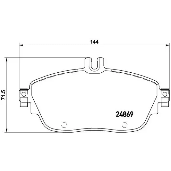 Brembo Ön Fren Balatası – P50093