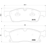 Brembo Ön Fren Balatası – P50109
