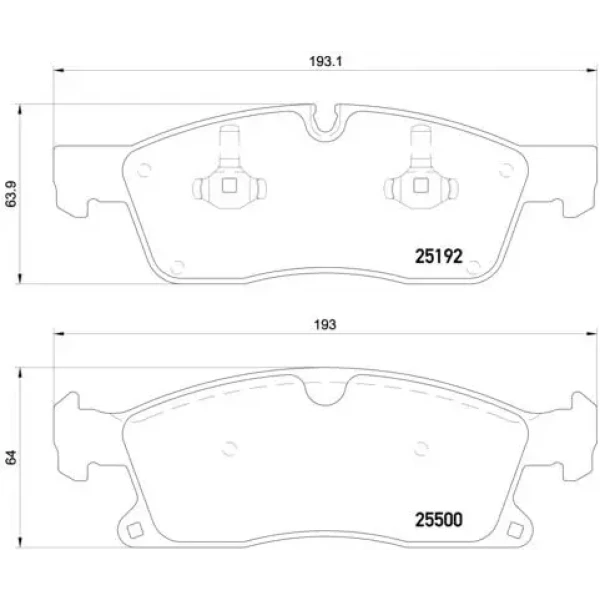 Brembo Ön Fren Balatası – P50109