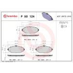 Brembo Ön Fren Balatası – P50124