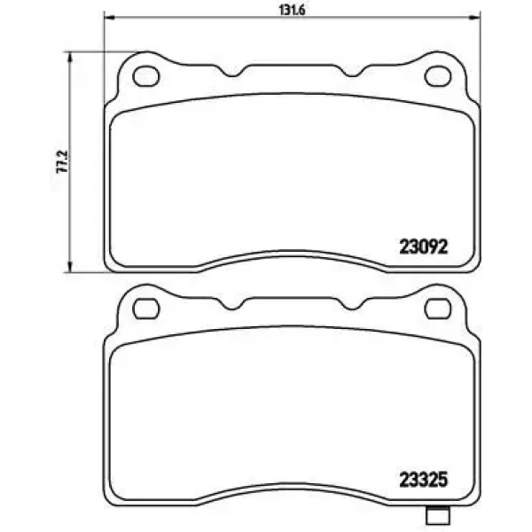 Brembo Ön Fren Balatası – P54039X