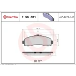 Brembo Ön Fren Balatası – P56031