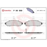 Brembo Ön Fren Balatası – P56059
